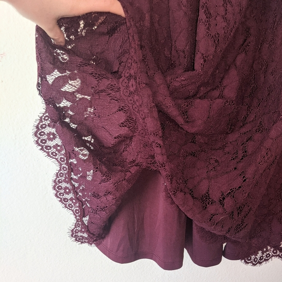 Torrid Lace Open Back Mini Skater Dress 10 - Picture 6 of 13